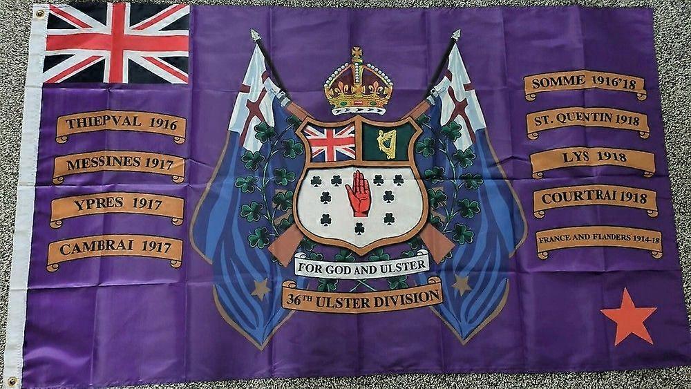 36th Ulster Division Counties Flag Type055
