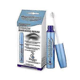 RapidBrow Eyebrow Enhancing Serum 3ml - Fuller, Thicker Brows in 60 Days with Hexatein2 Complex