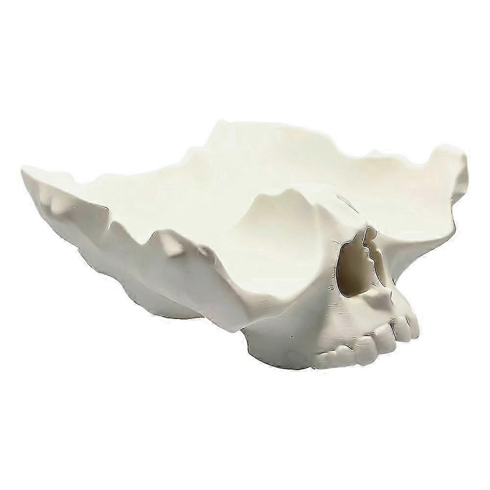Skull Shape 3D Printed Fruit Platter Tray, Serving Plate for Parties