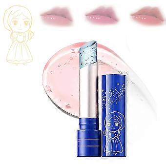 Color Changing Lip Balm with Visible Gold Flakes and Hydrating Jelly Formula for Travel