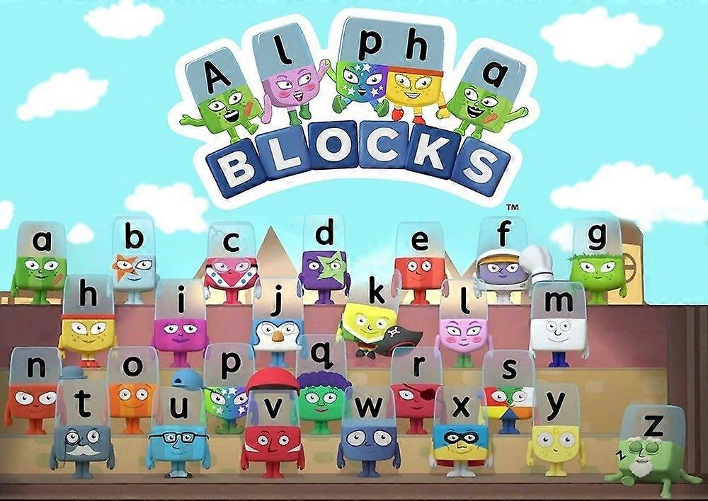 Alphablocks Postavy Dětské Cbeebies Skládačka FBL-322