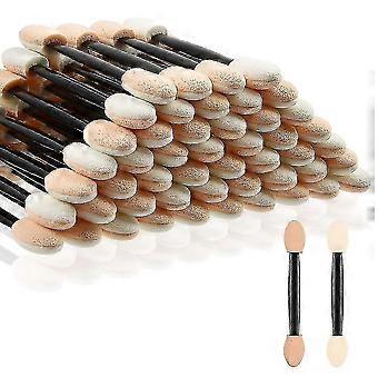 50 Pack Eyeshadow Applicators,eyeshadow Brush Sponge Applicator Disposable Eyeshadow Brush Eyeshadow Sponge Brush Eye Makeup Applicators