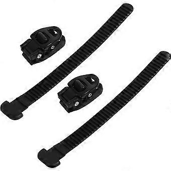 Rollschuh-Schnallenriemen für sicheren Halt, 2 Sets strapazierfähiger Rollschuhriemen