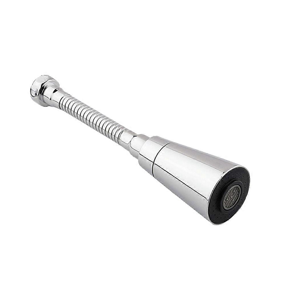 Faucet Nozzle Aerator Tap for Kitchen Use 2Pcs Silver Adjustable Diffuser