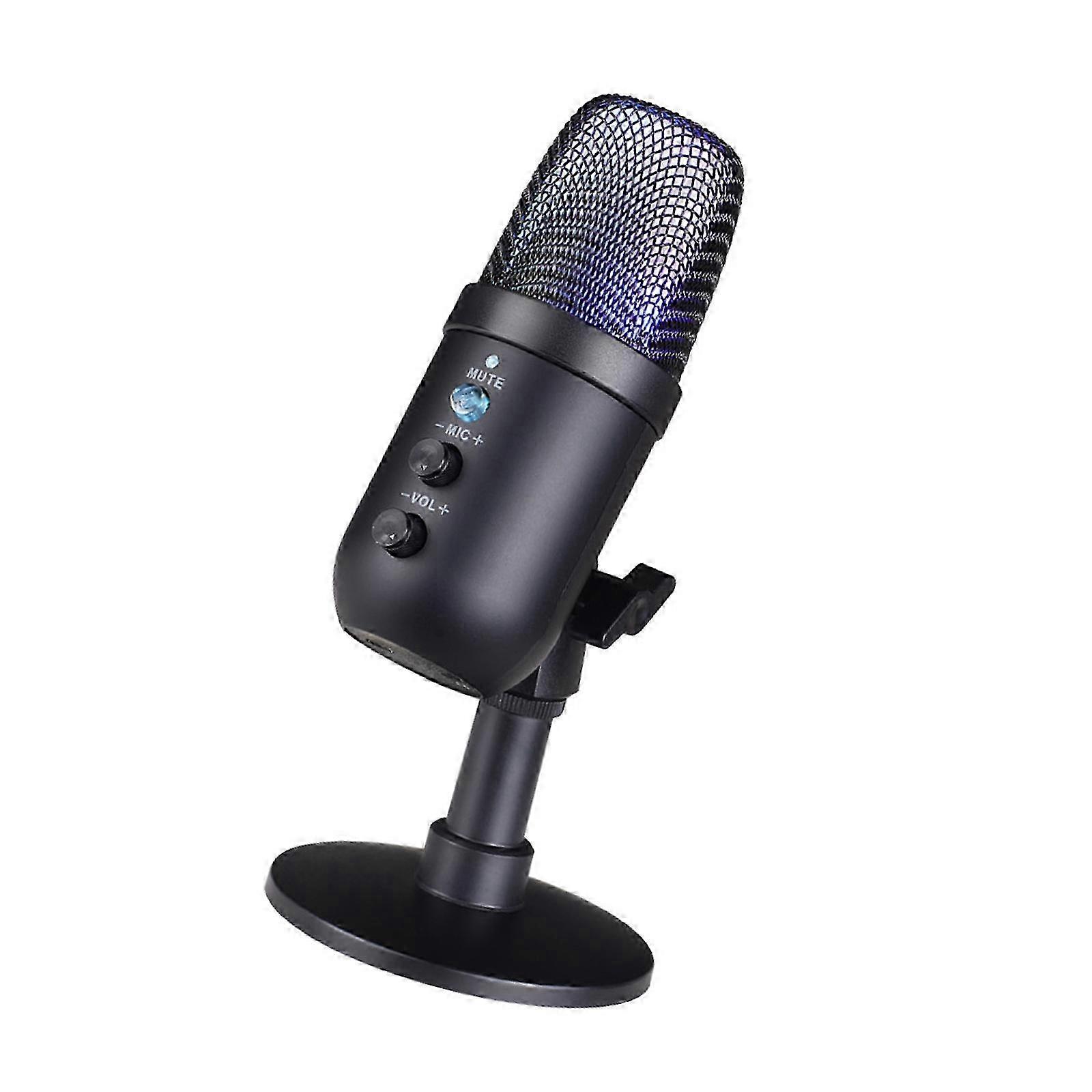 Noise-Cancelling USB Condenser Mic