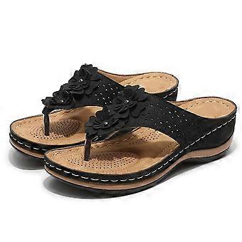 Outdoor-Wandersandalen, Premium-Damen-Orthopädie-Sandalen, flache Freizeitsandalen.C7