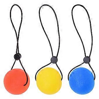 Woliliqiu silikonhåndtakballer for trening, 3-pakning