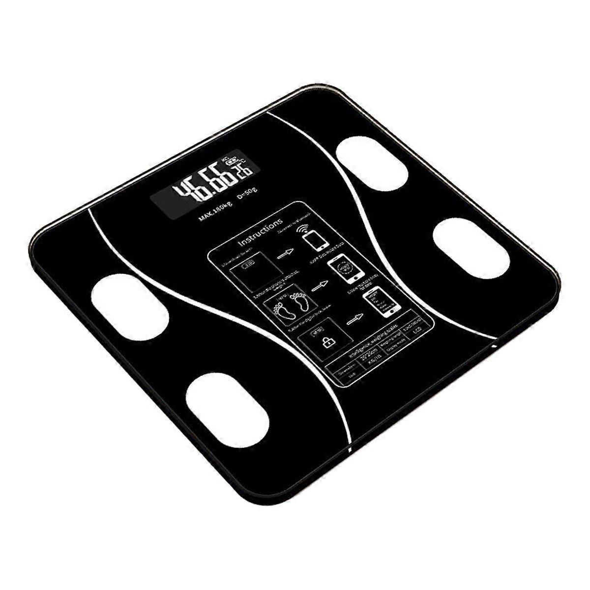 Smart Body Composition Scale with Bluetooth, Water-Resistant and Sleek Design