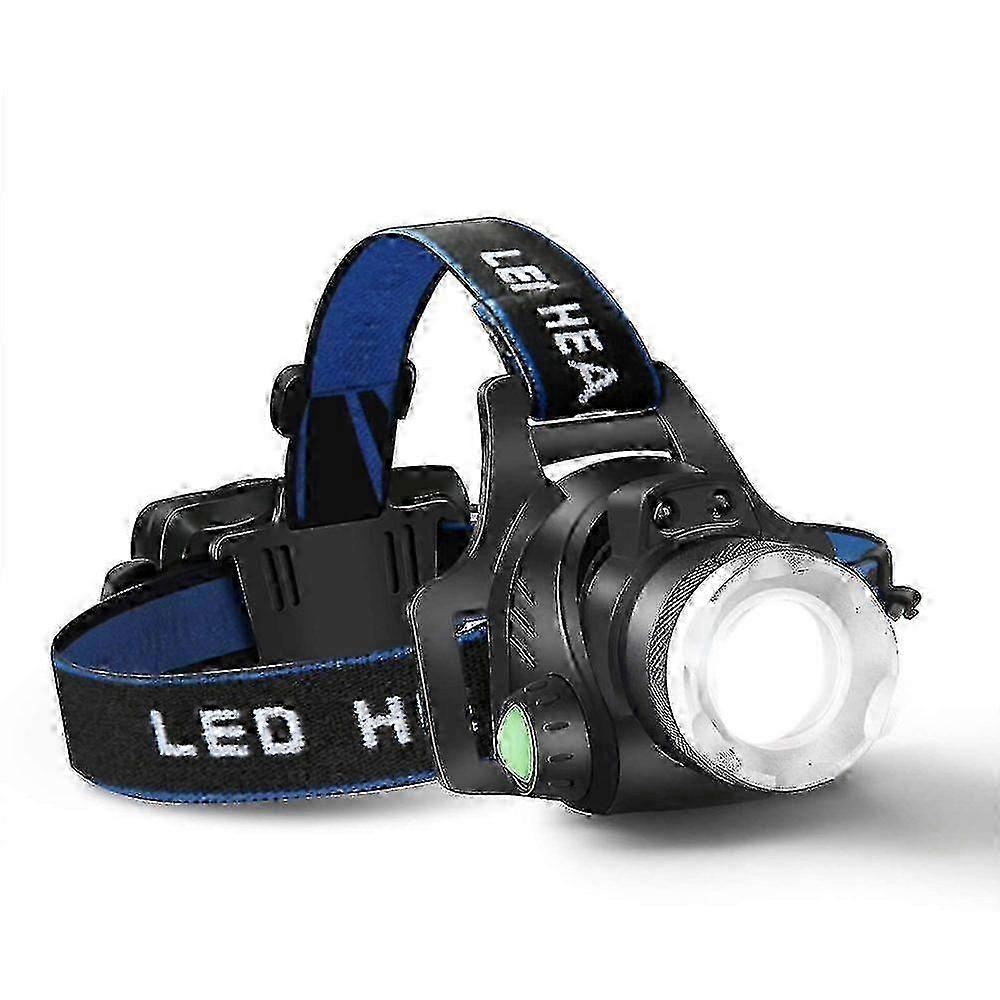 2×18650 USB Rechargeable Headlamp