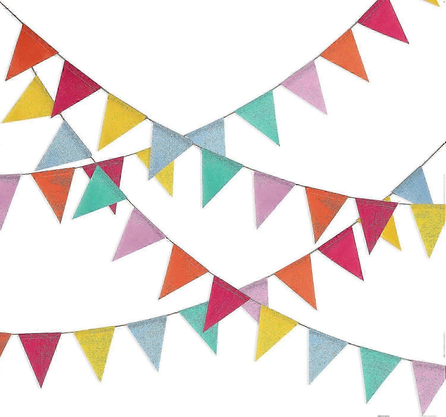 42-Piece Polyester Pennant Banner