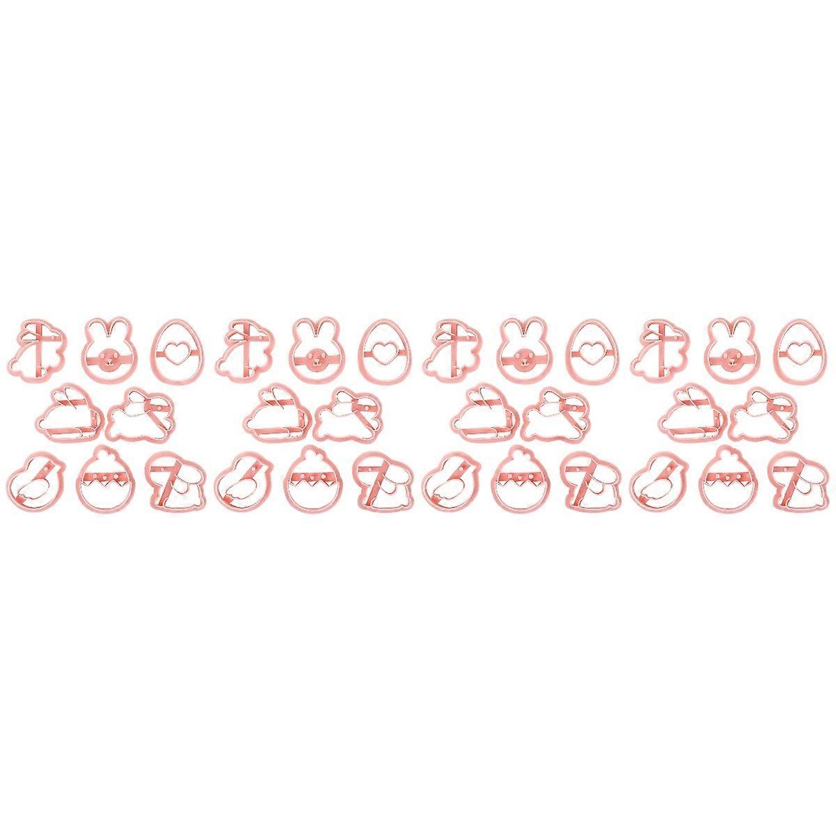 Easter Cookie Cutter for Baking 32Pcs Reusable Cute Baking Tools