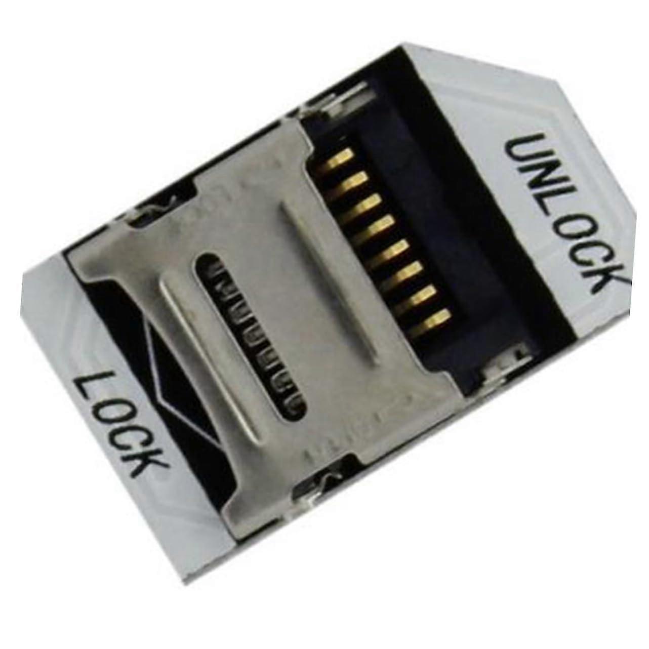 microSD to SD Adapter 2 Pack, GoldPlated Contacts, Universal SD Compatibility