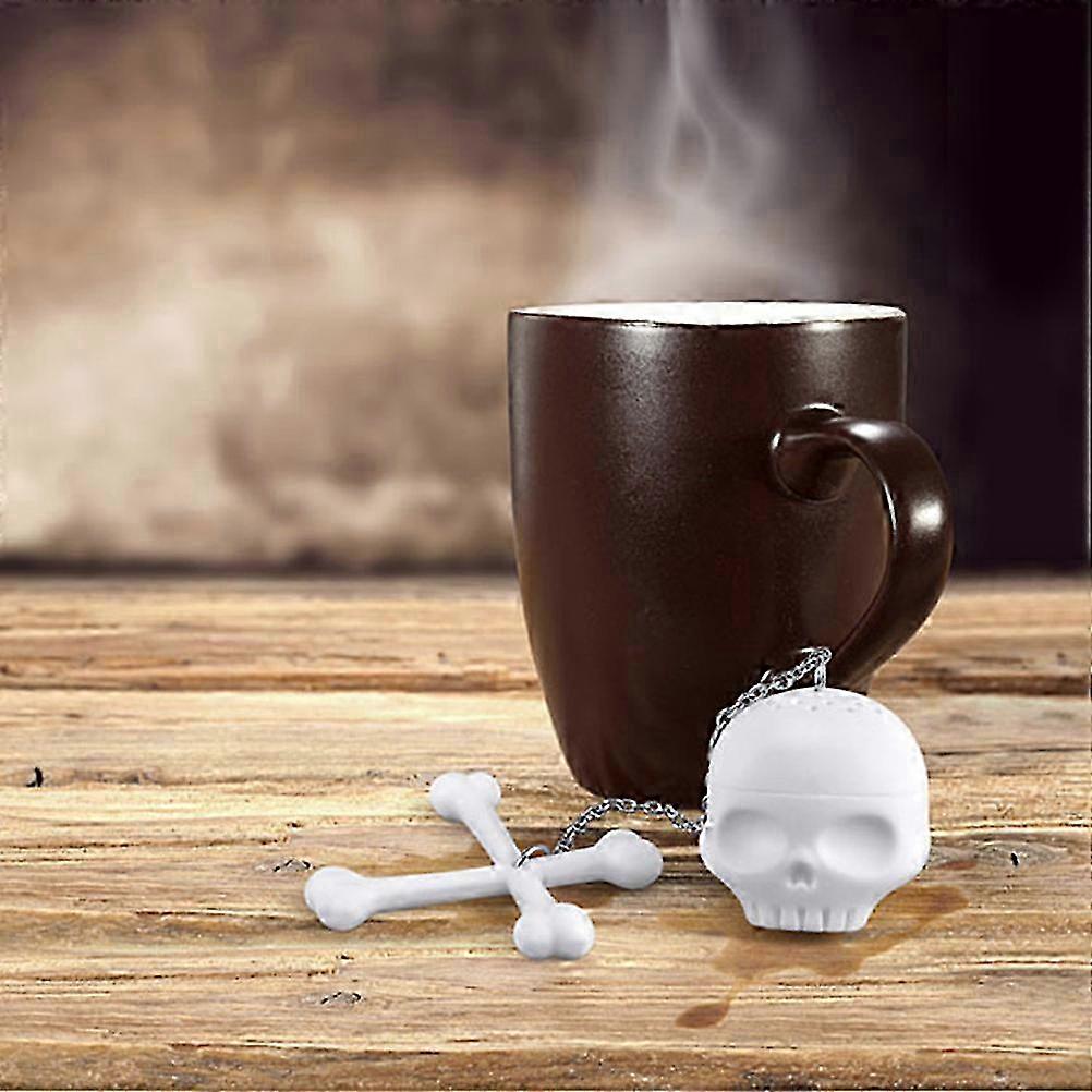 Novelty Skeleton Silicone Tea Strainer