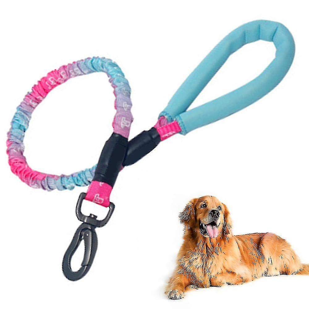 Rope Bungee Leash Compatible With And Medium Dogs With Anti-pull Compatible With Absorption - No Leash Compatible With Outside