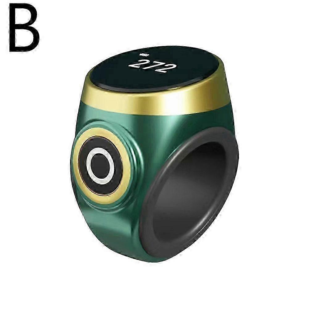 Waterproof ABS Silicone Finger Ring Counter