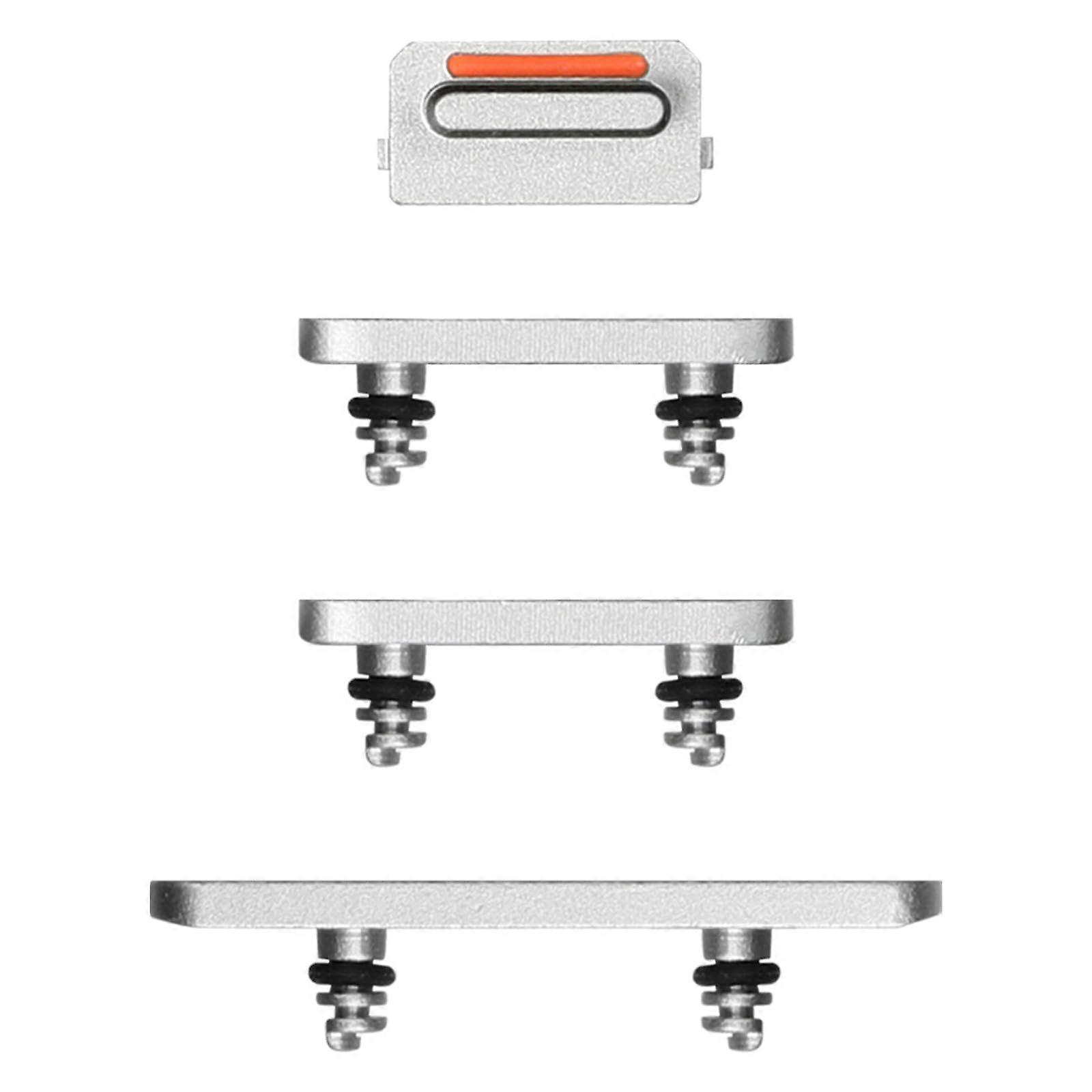 Risidamoy Power and Volume Button Replacement Set Restore Function Precision Fit (Starlight) for iPhone 13 Mini