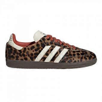 Adidas Womens/Ladies Samba Leopard Print Printed Trainers