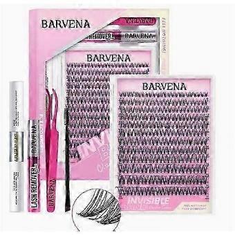 140 Pcs Lash Clusters D Curl 0.07mm Reusable Individual Eyelashes for Daily & Special Occasions jr