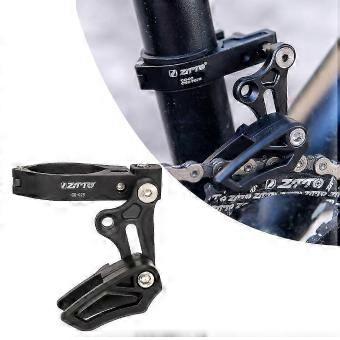 Single Speed MTB Chain Guide Protector, Anti-Drop Frame Mount for Mountain Bike