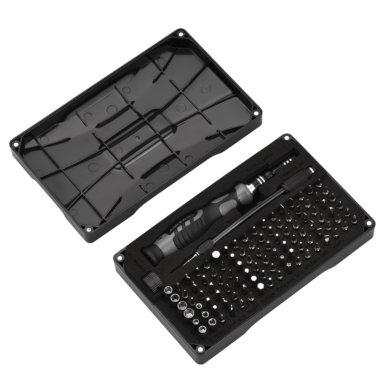 106pcs Multifunctional High Precision Screwdriver Bits & Socket Set