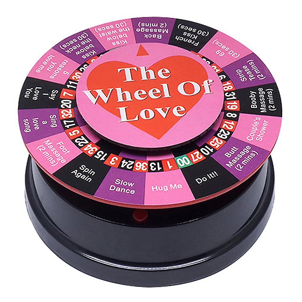 Mini Wheel Of Love Wheel Of Fortune With 17 Ways