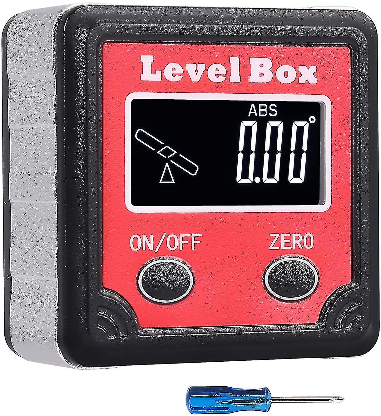 Digital Angle Finder Digital Gauge Angle Angle Indicator Protractor Inclinometer Bevel Box With Reve