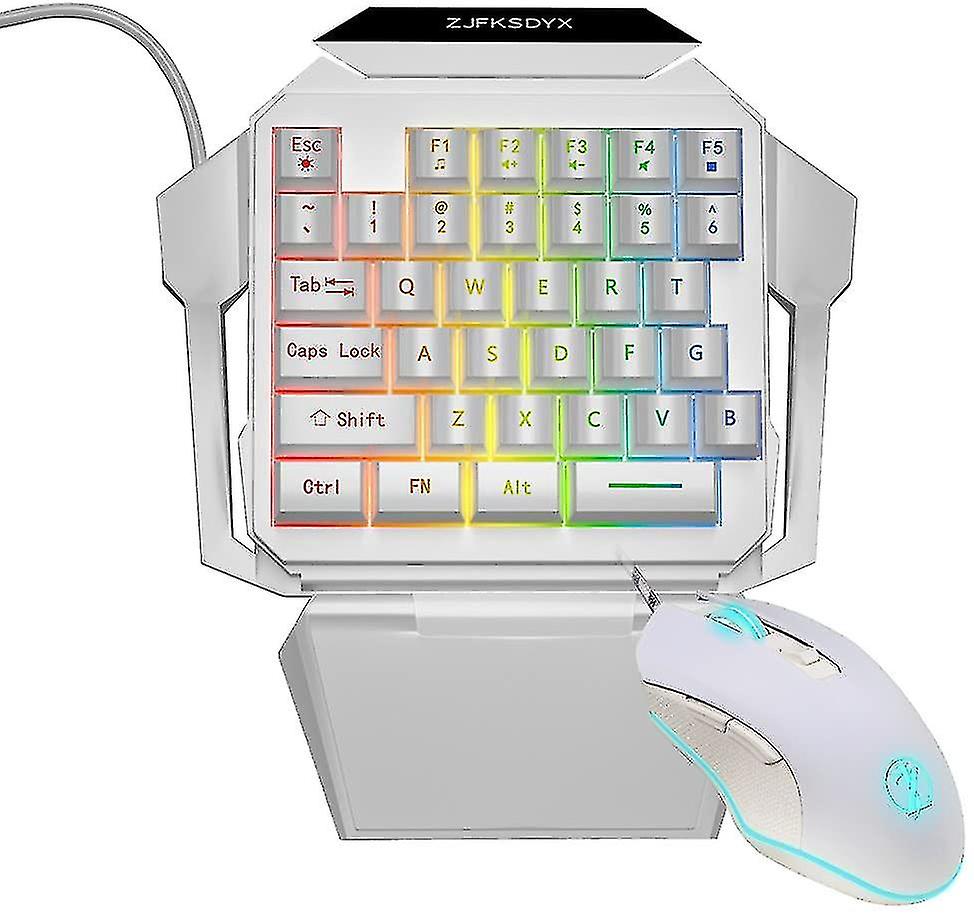 Handed Gaming And Combination Mini Wired Rgb Backlit