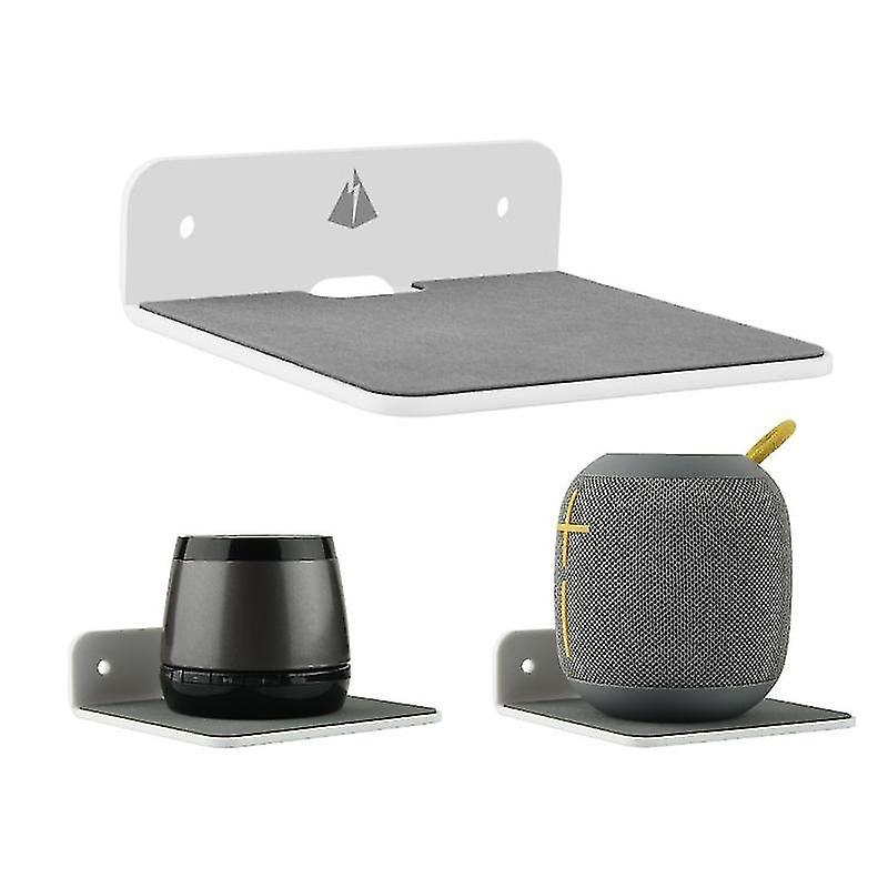 Bluetooth Speaker Wall Storage Bracket Bedside Speaker Phone Charging Bracket(white)