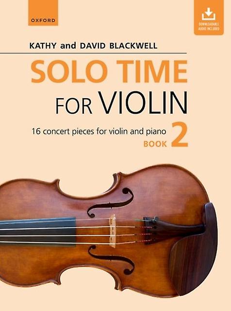 Solo Time For Violin Book 2 by David Blackwell Sheet music Book