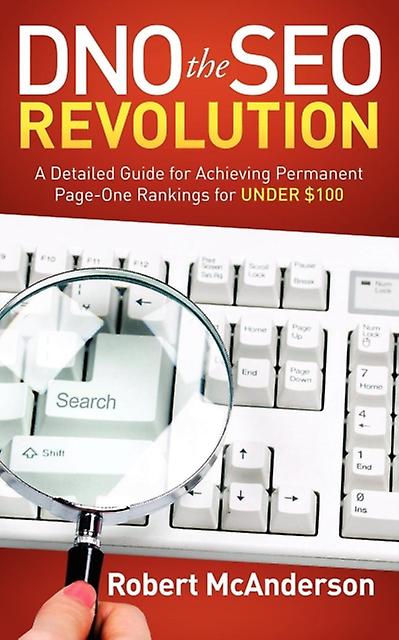 Dno The Seo Revolution by Robert McAnderson Paperback