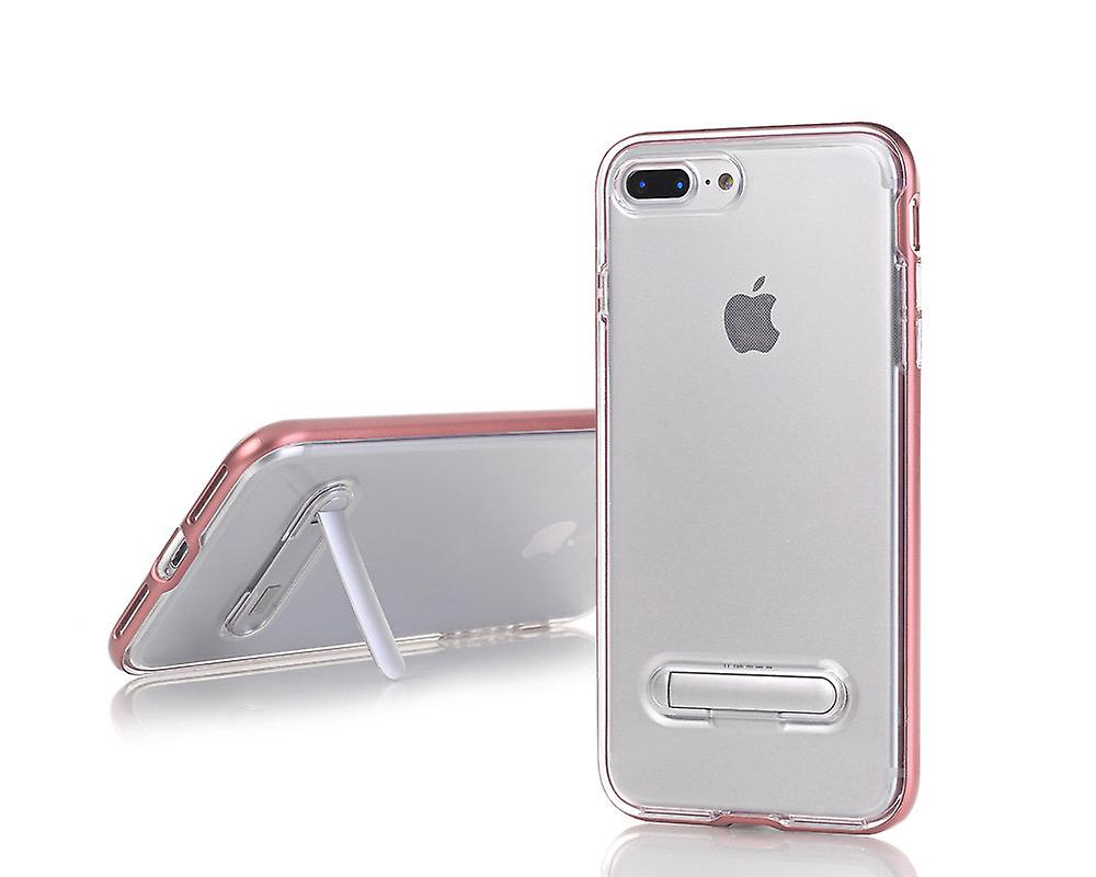 TPU Case with telephone stand + 2pcs screen Protector iPhone 6 +