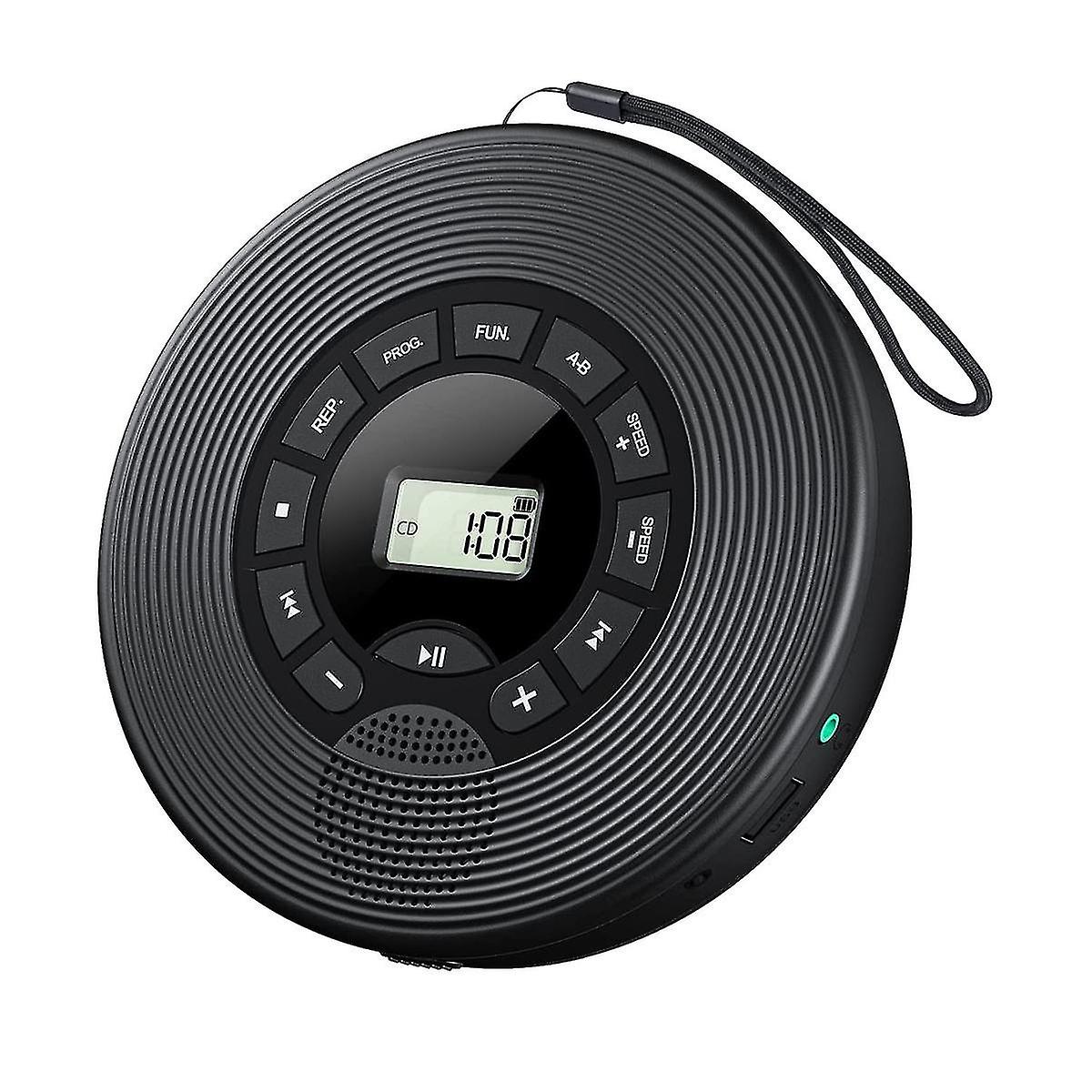 Portable Video Player For Car Bluetooth Cd Player Music Player Memory Function Audio Speaker Suppor