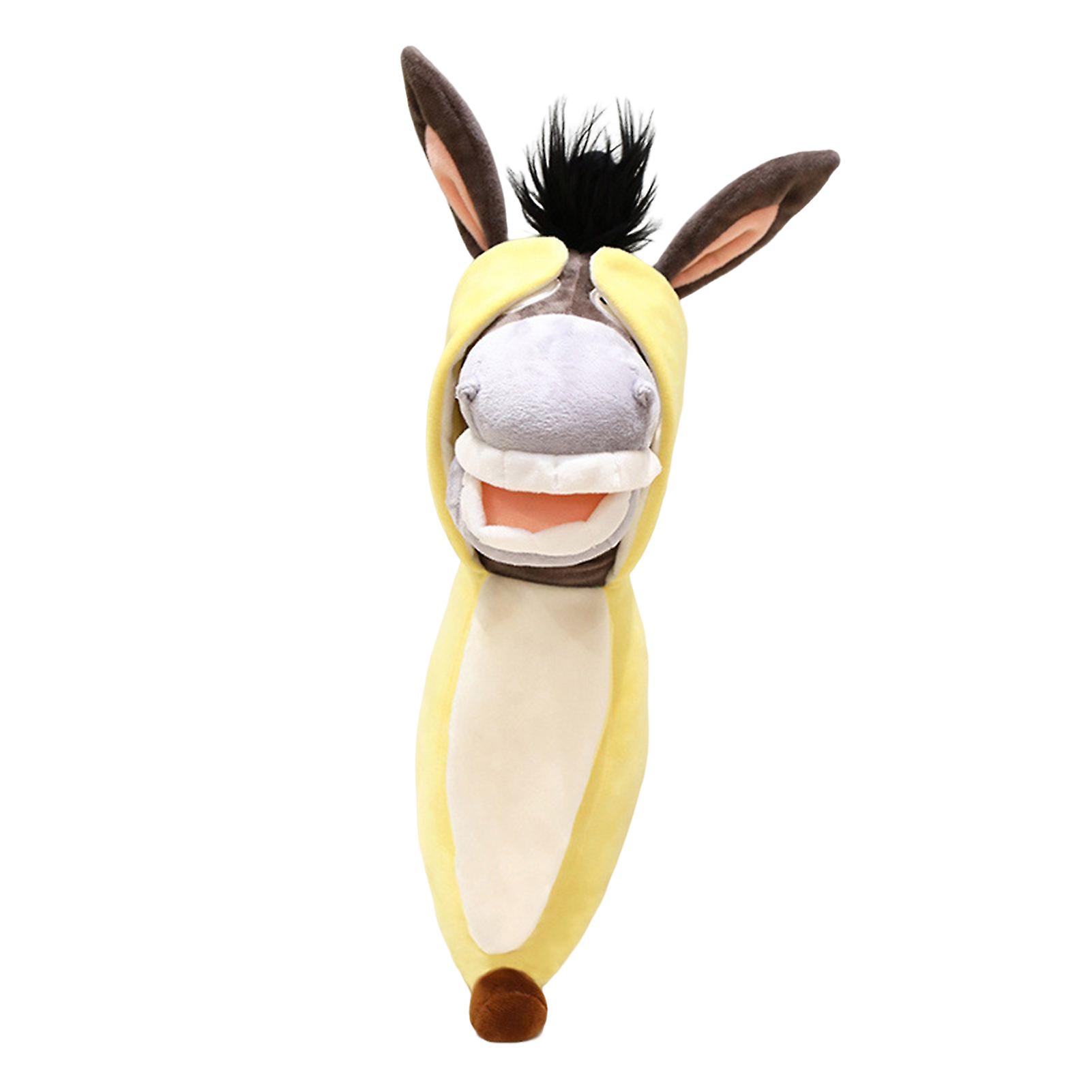Banana-donkey Plush Toy Dolls Soft And Skin-friendly Tactile Plush Suitable For Children Kid Baby