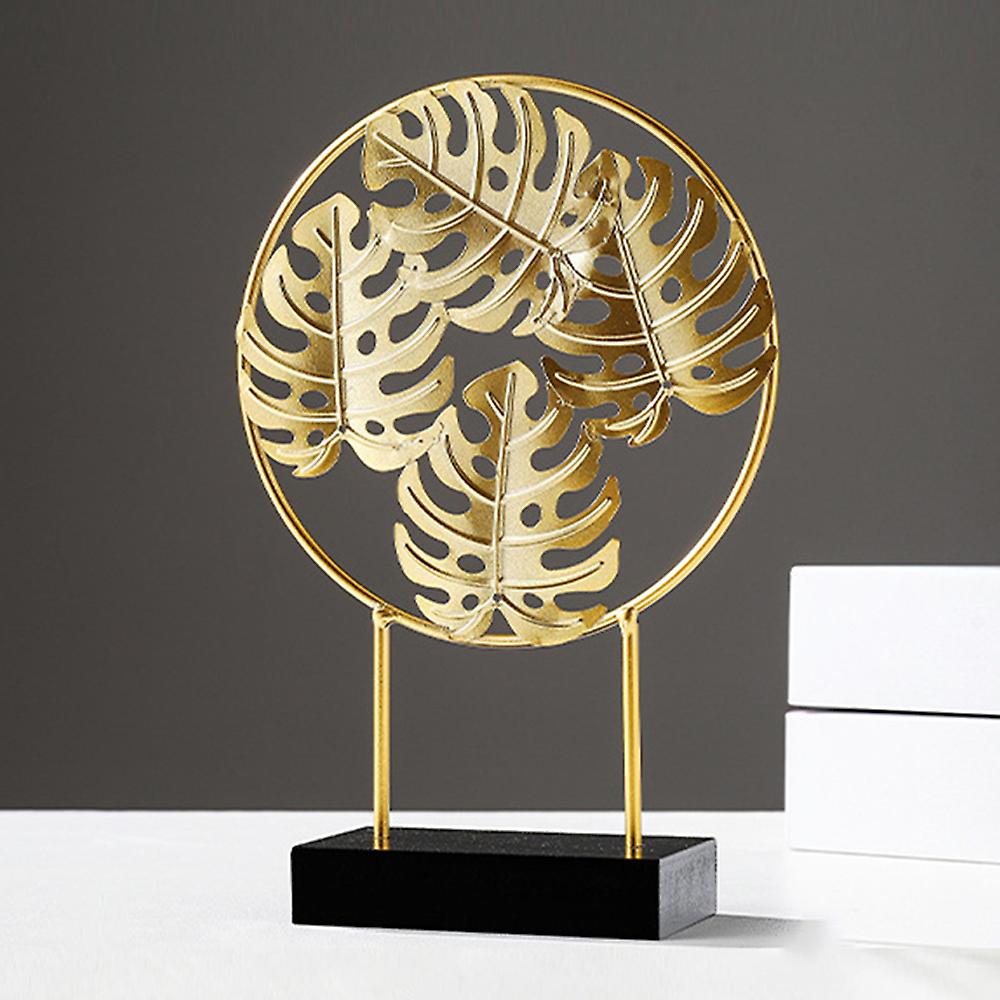 Leaf Desktop Sculpture Statue Abstract Sculpture Art Monstera Trees Leaf Statue