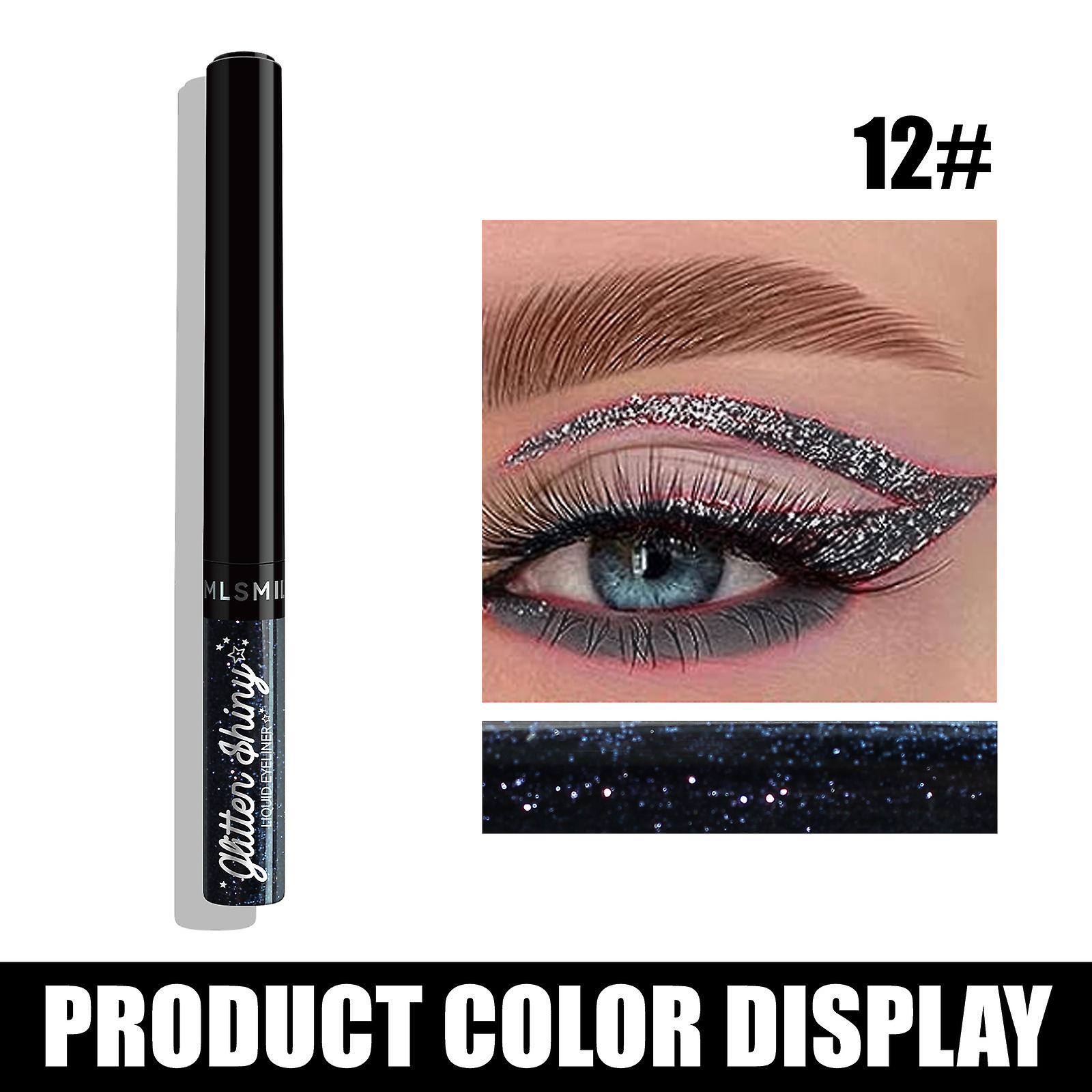 Pearlescent Eyeliner Liquid Eyeshadow Stick Silkworm Pen Sequin Explosive Eyeliner Liquid Pen Stage Performance Makeup