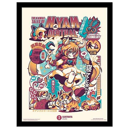 Ilustrata Nyanderthal Print