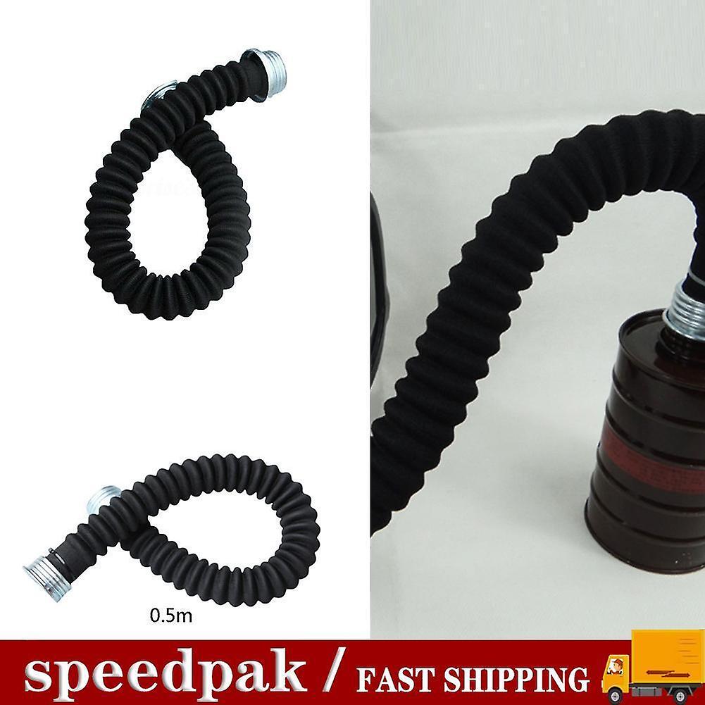 40mm gänga slangkoppling 50-55cm längd gasmask andningsrör T1A9