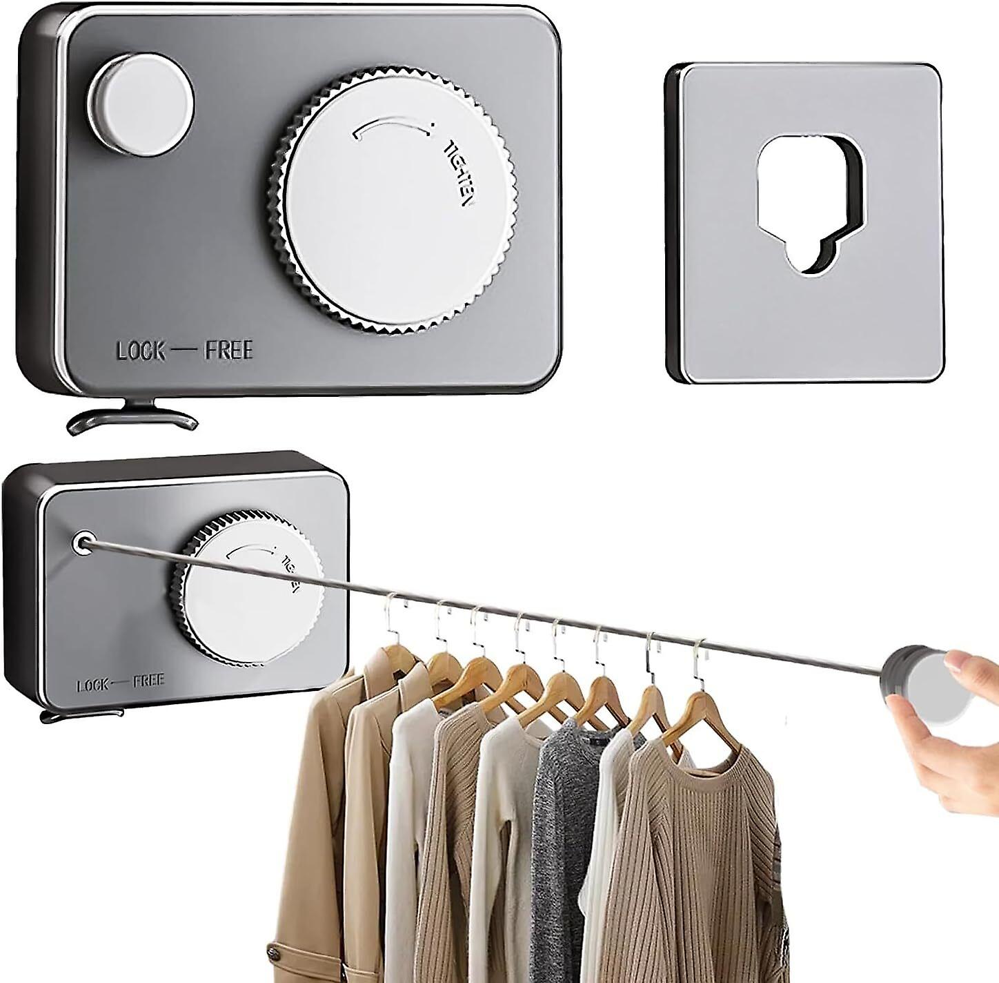 Tendedero retráctil Tendedero interior, ropa resistente que seca la ropa