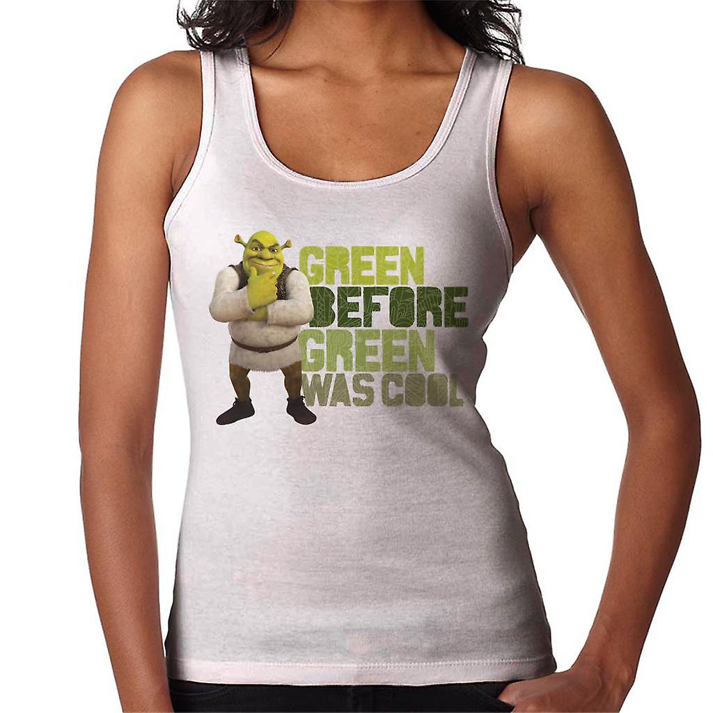 Shrek Green Before Green Was Cool Women's Vest