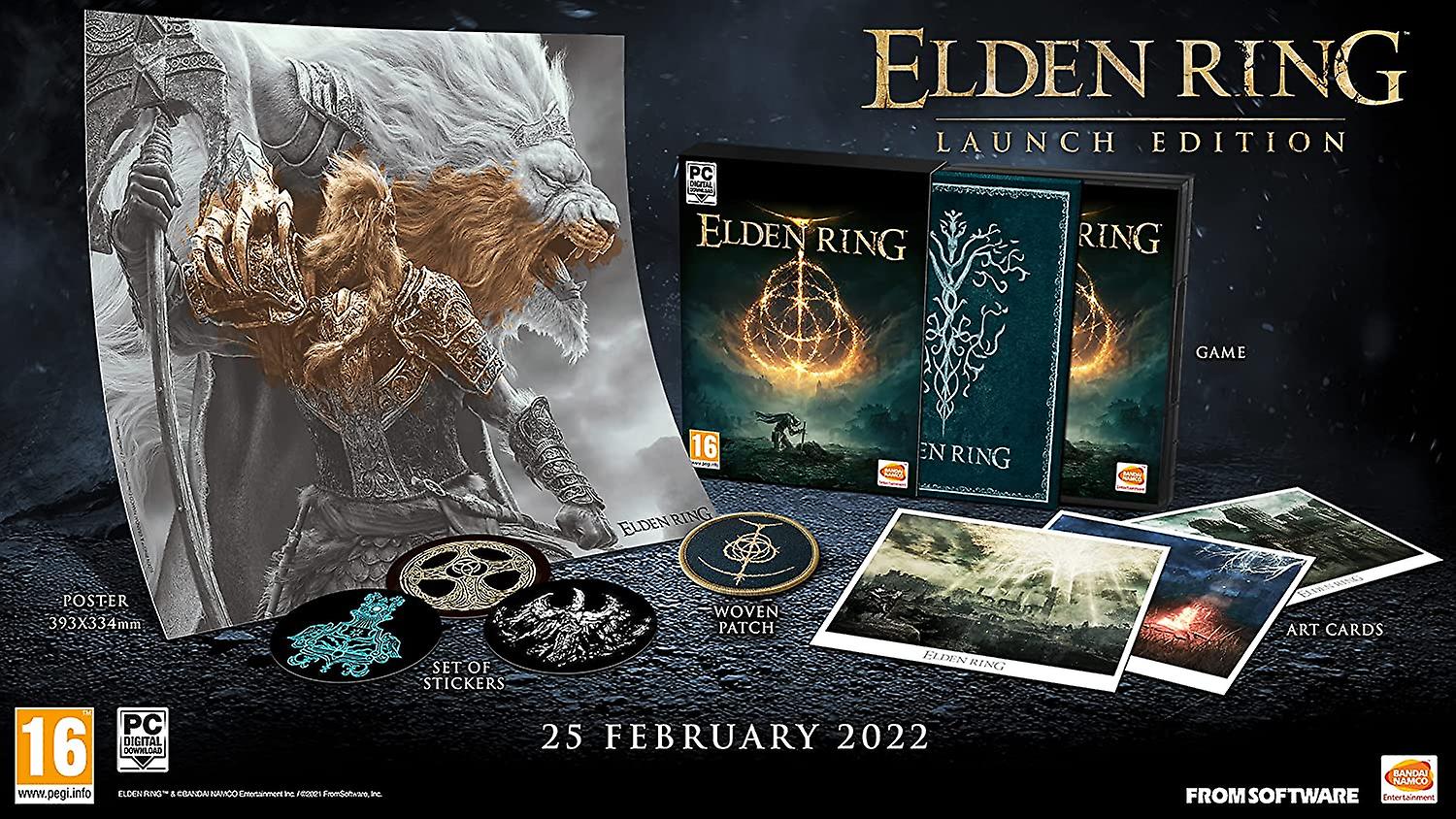 Elden Ring - Launch Edition - Pc - Code In A Box