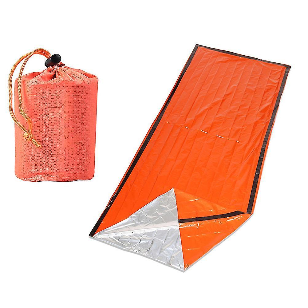 1pc Sleeping Bag Portable Emergency Sleeping Bag For Camping Hiking Traveling