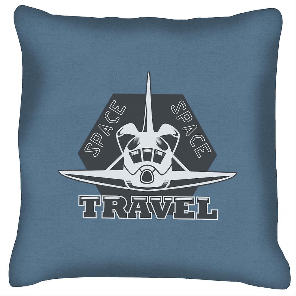 NASA Space Travel Rocket Front View Cushion