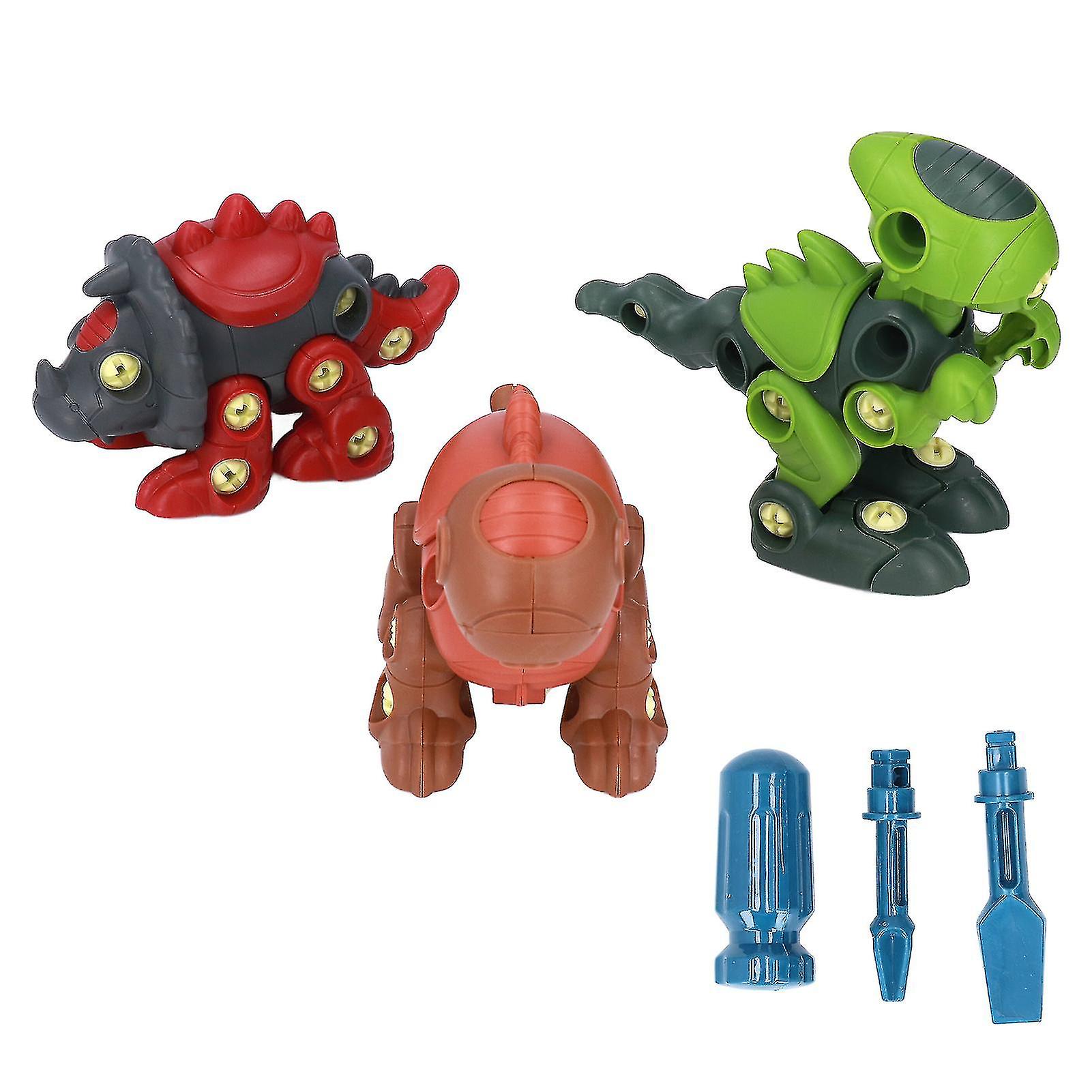 Children's DIY Assembly Dinosaur Toy Set - Screw Nut Combination Assembling Dinosaur Model