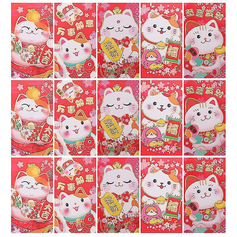 50pcs Cartoon Red Envelope
