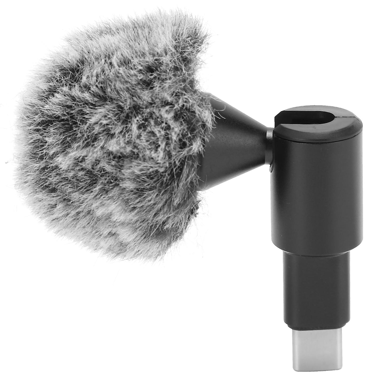 Mini USBC PlugPlay Omnidirectional Microphone for Android Mobile Phones with Type C Interface