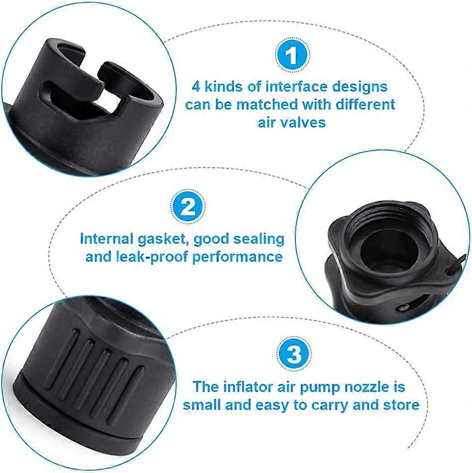 SOUPAPE D'AIR VALVES De Matelas Adaptateur De Pompe Gonflable Vis De