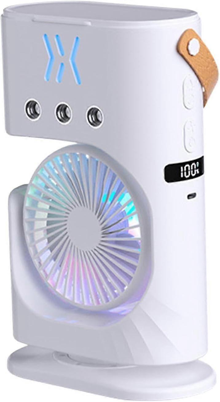 Portable Misting Fan | Rechargeable Misting Fan | Adjustable Misting Fan |