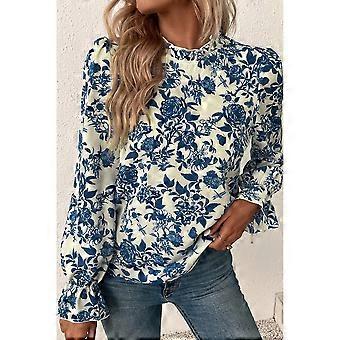 keyhole back blouse