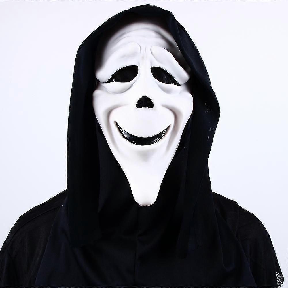 Masque Fantôme Effrayant Scream Avec Couteau Jouet - Accessoire Halloween, Cosplay, Carnaval - ELINA