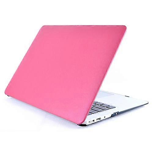 Laptop Pu Leather Pasta case para Macbook Retina 13.3 Polegadas A1425 / A1502 (rosa vermelha)